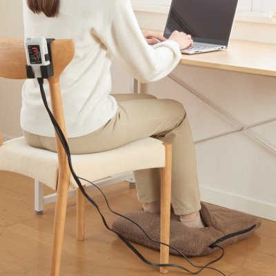 画像5: 椙山紡織 ホットマルチヒーター ブラウン インテリアにマッチするシンプルなカラー＆デザイン。手触りもふわふわであったか (5)