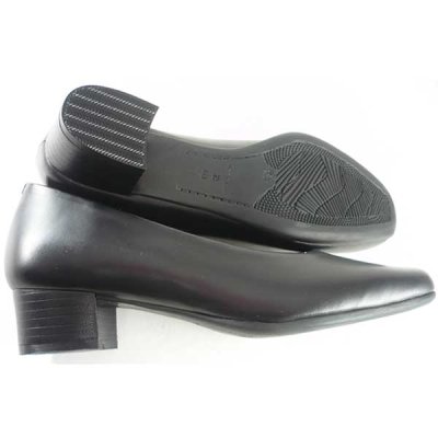 画像2: リーガルコーポレーション 履き心地ゆったり足幅【3E】セルジュ パンプス【日本製】 天然皮革 静かな足音 屈曲性 疲れにくい 丈夫なヒール設計 (2)