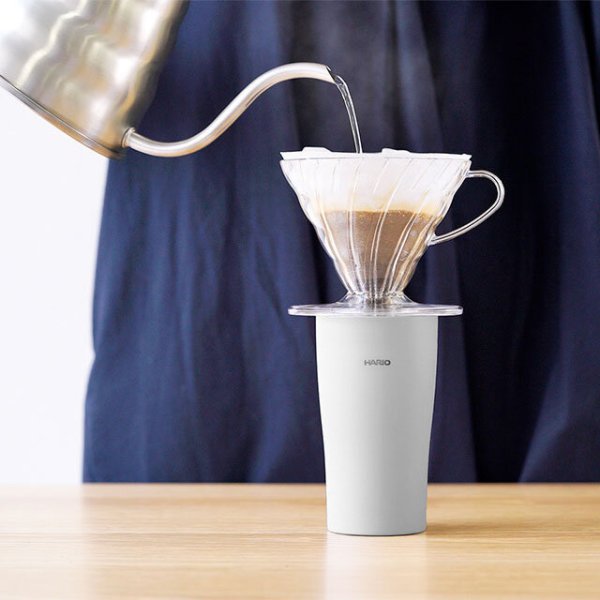 画像5:  HARIO(ハリオ)フタ付き保温タンブラー300 2個セット フタ付きでアツアツも冷え冷えも美味しく飲める♪ギフトにも最適な逸品です (5)