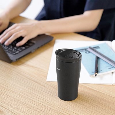 画像8:  HARIO(ハリオ)フタ付き保温タンブラー300 2個セット フタ付きでアツアツも冷え冷えも美味しく飲める♪ギフトにも最適な逸品です (8)