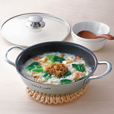 画像3: ビタクラフト テーブルパン 22cm (ガラス蓋付き)調理して、あたたかなお料理そのまま食卓へ。 (3)