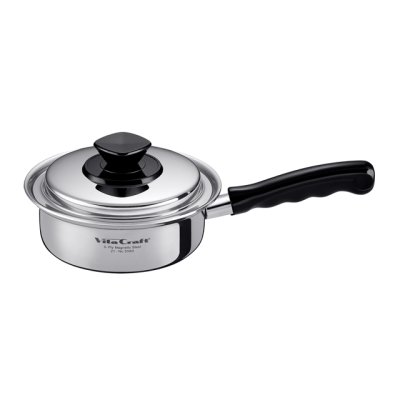 画像1: ビタクラフト Vシリーズ 片手ナベ 0.9L 少量の調理にピッタリサイズ (1)