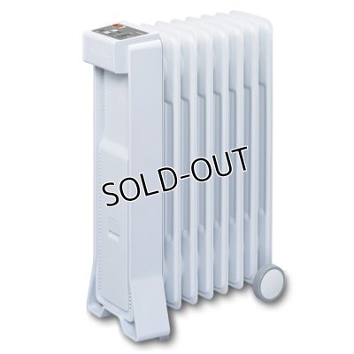 画像1: ユーレックス (eureks) オイルヒーター【フィン8枚】スノーホワイト 空気を汚さず、静音＆節電、簡単操作が特徴のオイルヒーター (1)