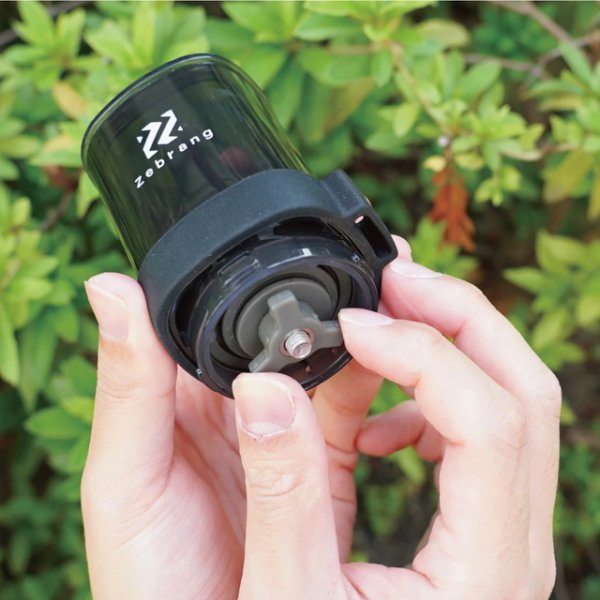 画像3: HARIO(ハリオ)ハンドコーヒーミル Zebrang(ゼブラン)コンパクト収納できるスリムボディのミル (3)