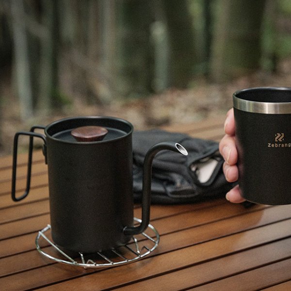 画像5: HARIO Zebrang（ゼブラン）ノマド ドリップケトル   取っ手が取り外し可能だからコンパクトに持ち運べ、場所に縛られず、自由に本格的なコーヒーを楽しめます。 (5)