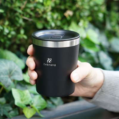 画像2: HARIO Zebrang（ゼブラン）コンパクトサーモタンブラー 内側にセラミックコーティングを施し、金属臭が少なくお手入れも簡単。 (2)