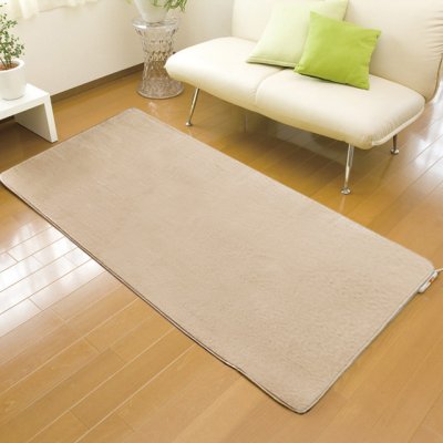 画像3: ゼンケン 電磁波99%カット 電気ホットカーペット1畳タイプ モカブラウン【カバー付】心地よい手触り＆暖かさをお届けします。 (3)