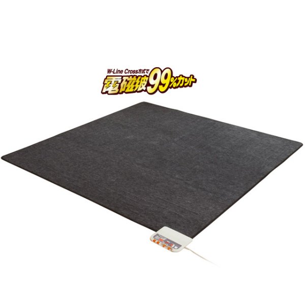 画像2: ゼンケン 電磁波99%カット 電気ホットカーペット2畳タイプ【本体のみ】電磁波99%カットで体にやさしいホットカーペット (2)