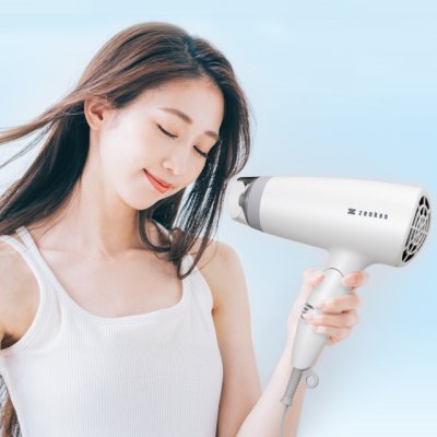 画像2: ゼンケン電磁波低減ヘアケアドライヤー 電磁波を大幅低減し、髪と頭皮をいたわりながら素早く乾かします。 (2)