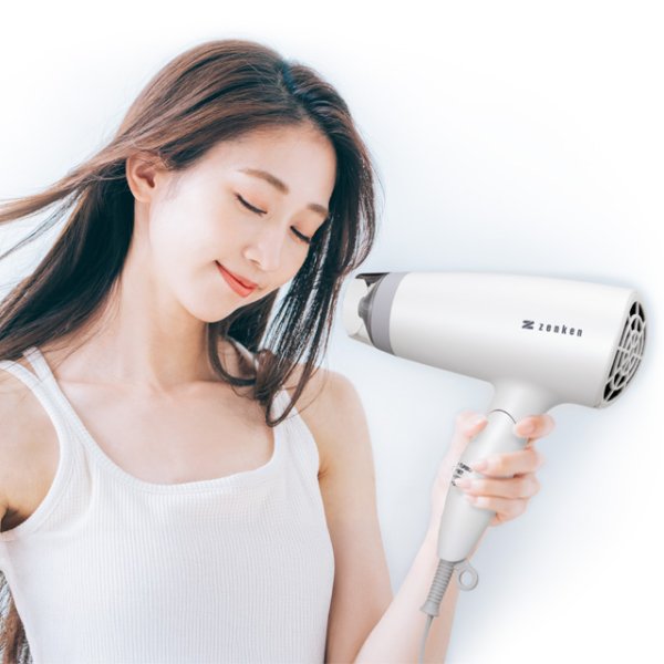 画像4: ゼンケン電磁波低減ヘアケアドライヤー 電磁波を大幅低減し、髪と頭皮をいたわりながら素早く乾かします。 (4)