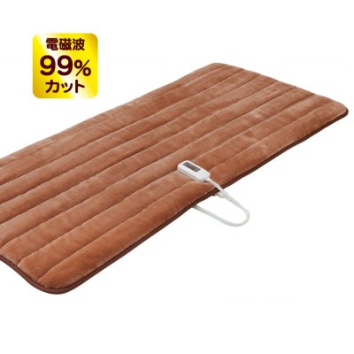 画像1: ゼンケン 電磁波99%カット 1人用電気マット ふんわり気持ちいいリラックスタイムを・・・。電磁波99%カットで、健康に気を遣っているあなたにピッタリの電熱マット。 (1)