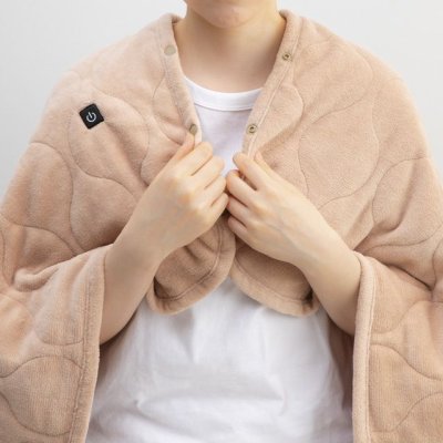 画像3: ゼンケン 電磁波低減 電気ひざ掛け【低電力タイプ】電磁波が少なく、電気代も節約でき、優しく温める体にうれしい電気ひざ掛け。 (3)