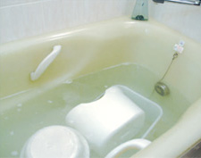 定期的に風呂用具も漬け置きで清潔安心