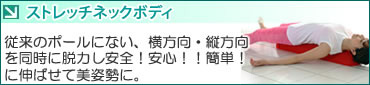 ピュアフィット 半円型の形状で脱力しながら、安全！安心！！簡単！に伸ばせて美姿勢に