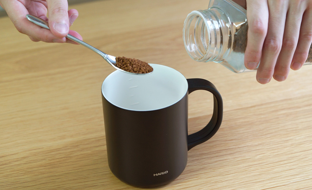 インスタントコーヒーを愉しむ 保温マグ ブラック