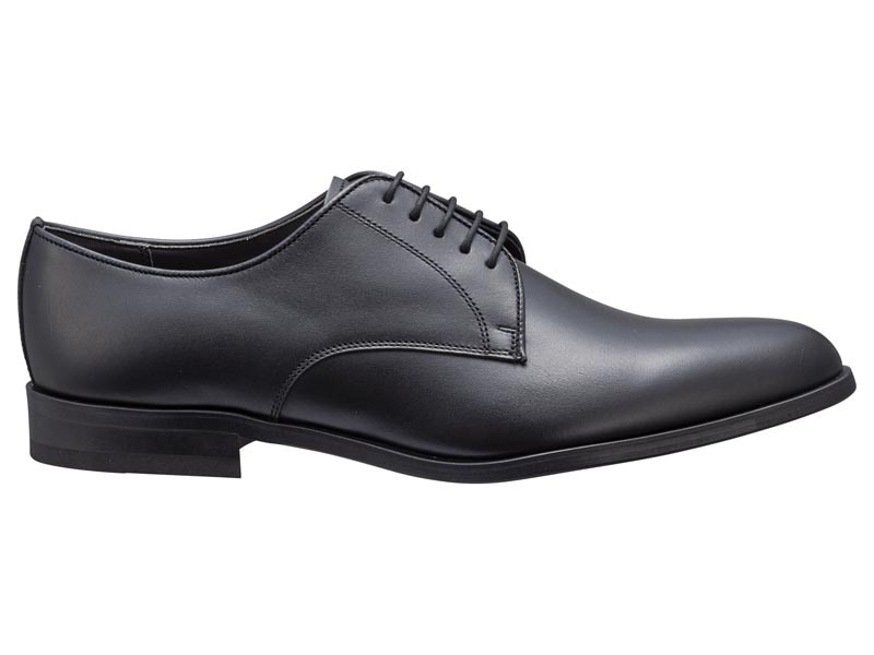 LLOYD&HAIG プレーントウ ブラック LH02CIY メンズ ビジネスシューズ サイド