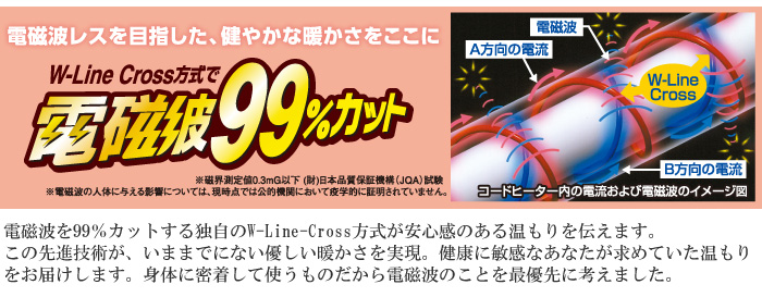 冷暖房/空調ゼンケン　足入れ電熱マット（タイマー付き）電磁波99％カット　ZMT-50FT